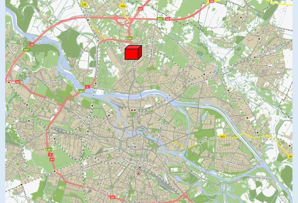 Działka inwestycyjna | 3200 m2 | usługi