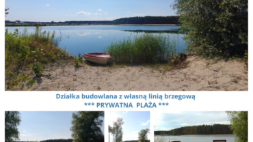 Działka budowlana 14a | Prywatna plaża | Las