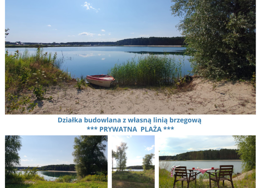 Działka budowlana 14a | Prywatna plaża | Las