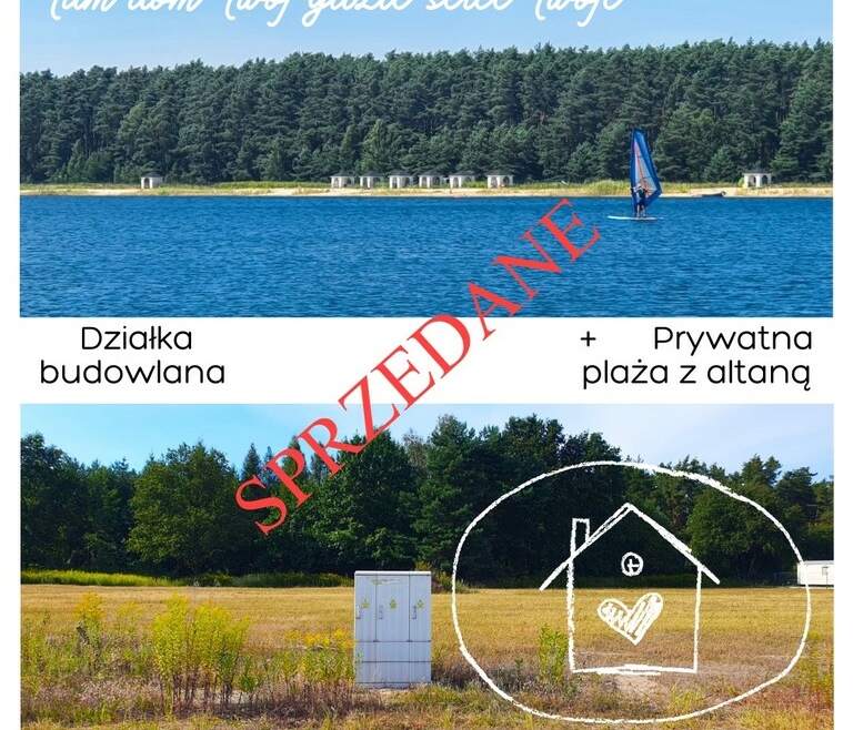 Prywatne osiedle |  Działka + Prywatna plaża