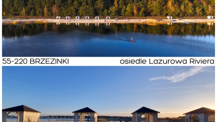 Działka bud. + Prywatna plaża!
