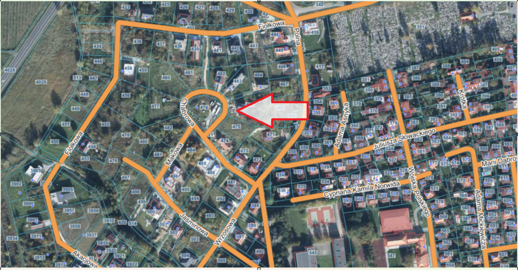 Działka usługowa z PnB | 1717 m²| Duży potencjał