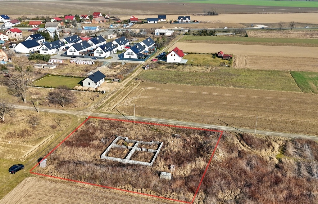 Działka z wydanym pozwoleniem na budowę | 1968 m²