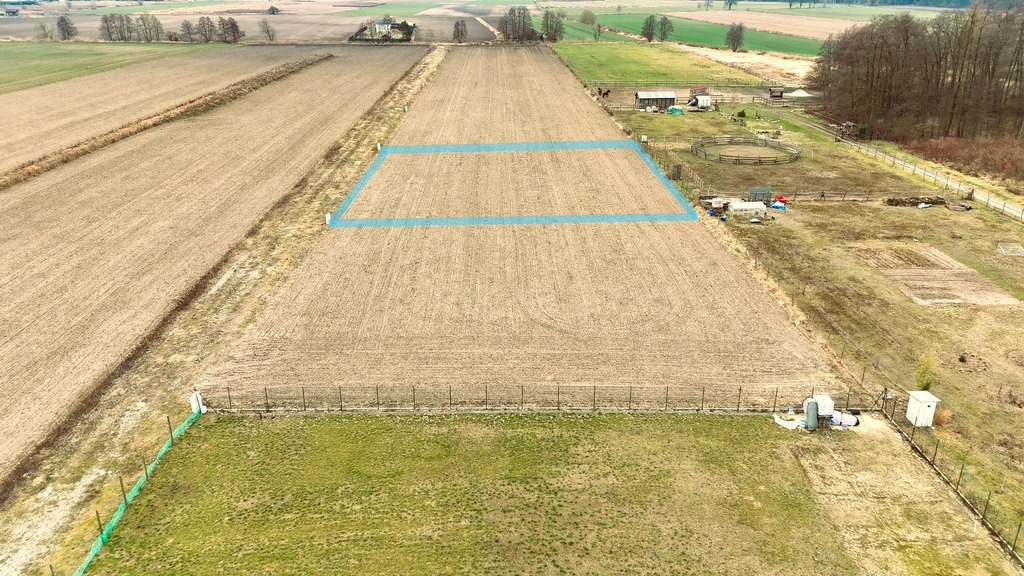 Jeszkowice działka z PnB – 1070 m2