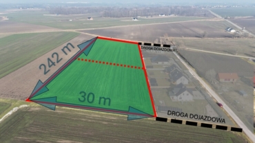 6900 m2 * Wierzbice, gm. Kobierzyce * WZ