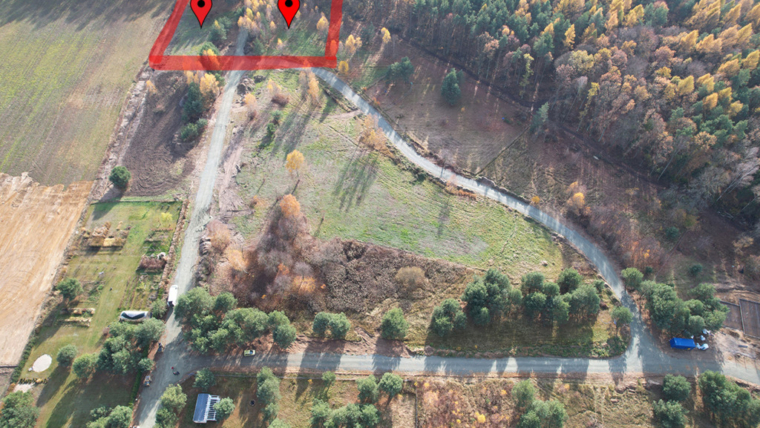 Działka budowlano letniskowa przy lesie | ok 30 ar