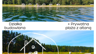 Działka bud. + Prywatna plaża! Ostatnia Szansa!
