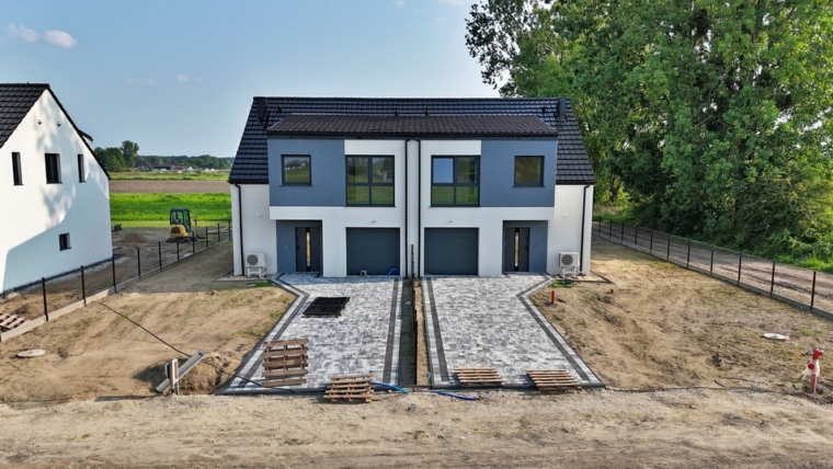 Bliźniak | garaż | działka 500m2 | Ligota Mała