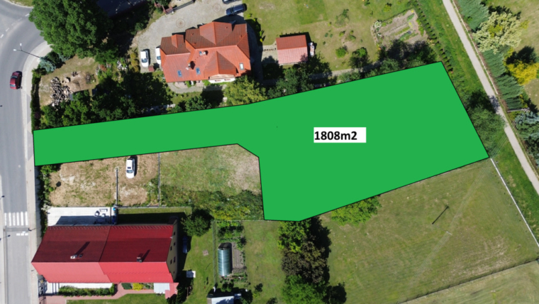 Działka budowlana w sercu Miękini| 1808 m2| mpzp