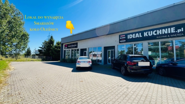 Lokal z salą ekspozycyjną | 130 m2 | Smardzów