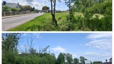 Krzeptów działka budowlana Mieszkaniowa/Usługowa