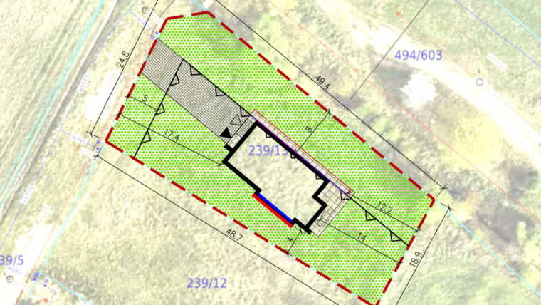 Stanowice, 1085 m2 – prąd, woda, kanalizacja