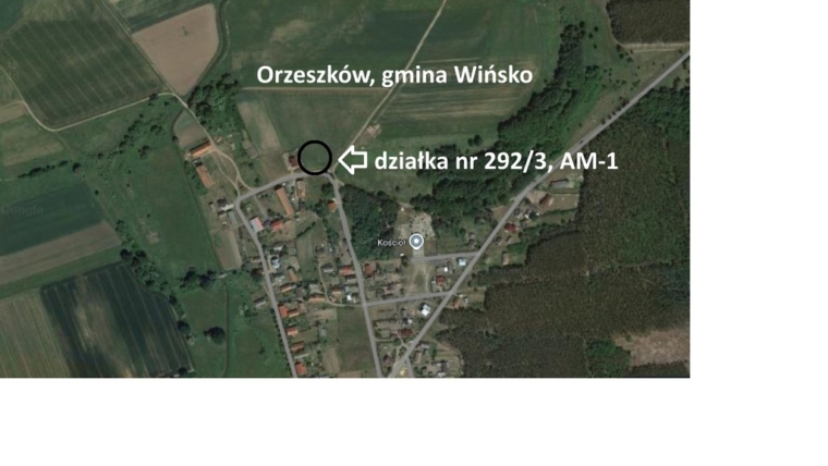 Działka bud.| Orzeszków k. Ścinawy| Nowa cena!