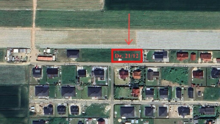 Działka w Brzeziej Łące | Ostatnia linia zabudowy