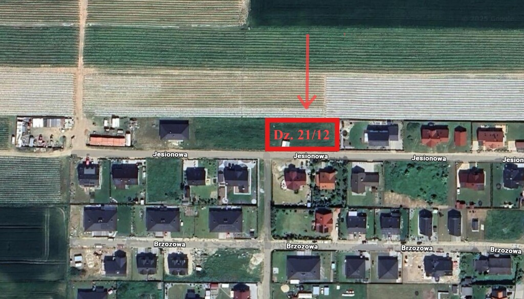 Działka w Brzeziej Łące | Ostatnia linia zabudowy