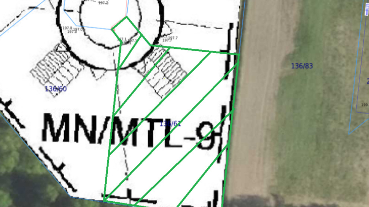Duża działka budowlana w Holendrach