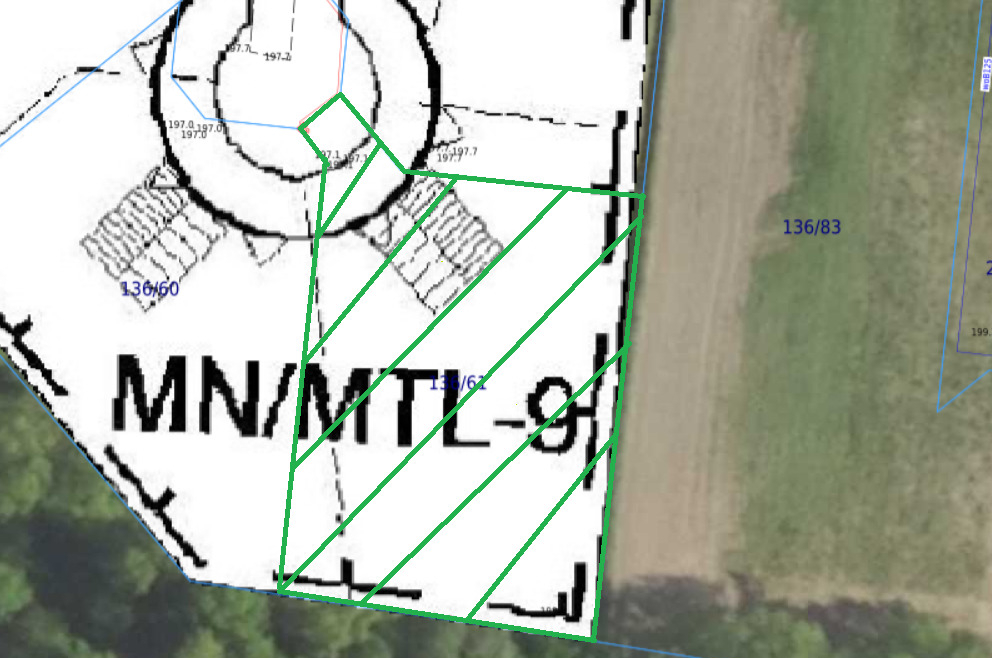 Duża działka budowlana w Holendrach