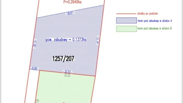 Działka usługowa | 1372 m2