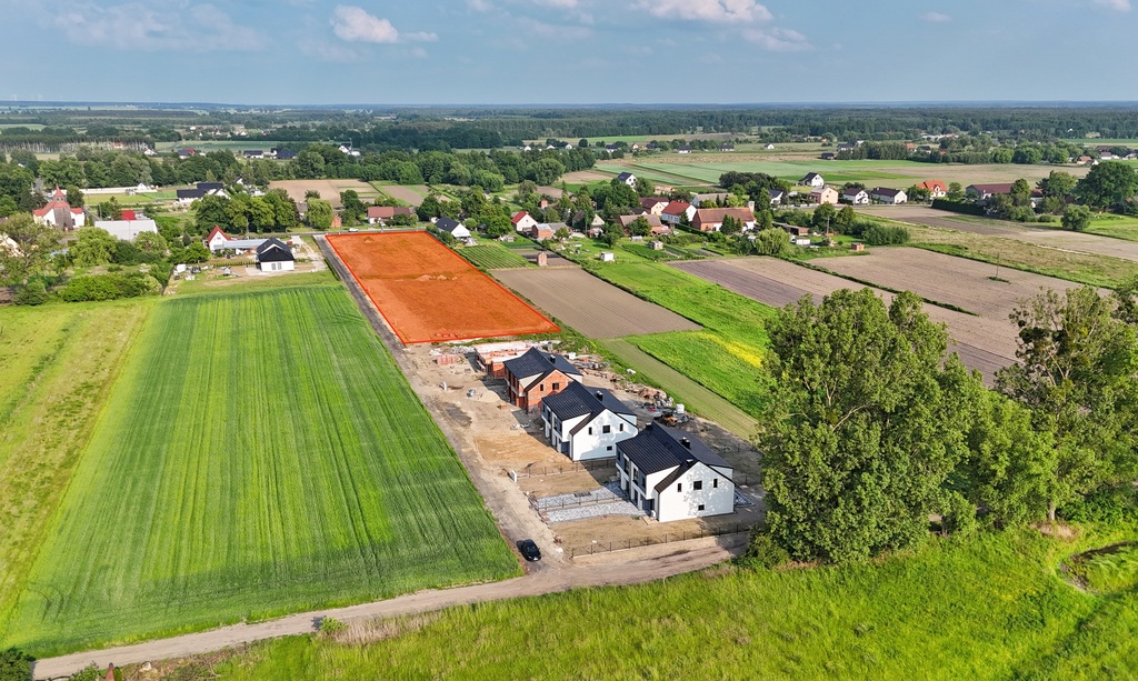 Bliźniak z garażem i działka 500m2 | Ligota Mała