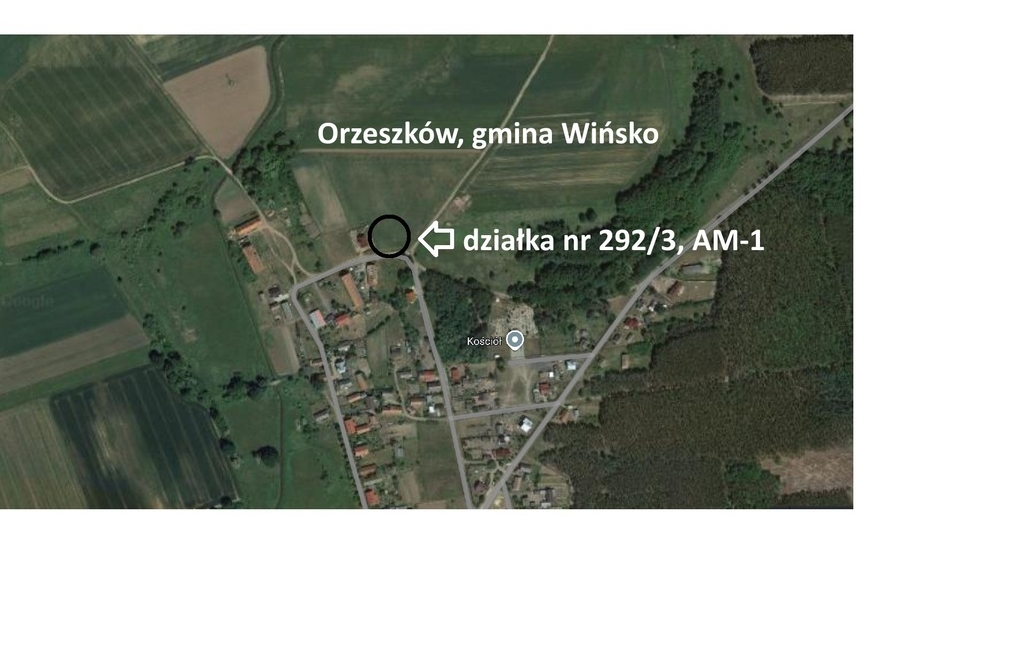 Działka bud.| Orzeszków k. Ścinawy| Nowa cena!