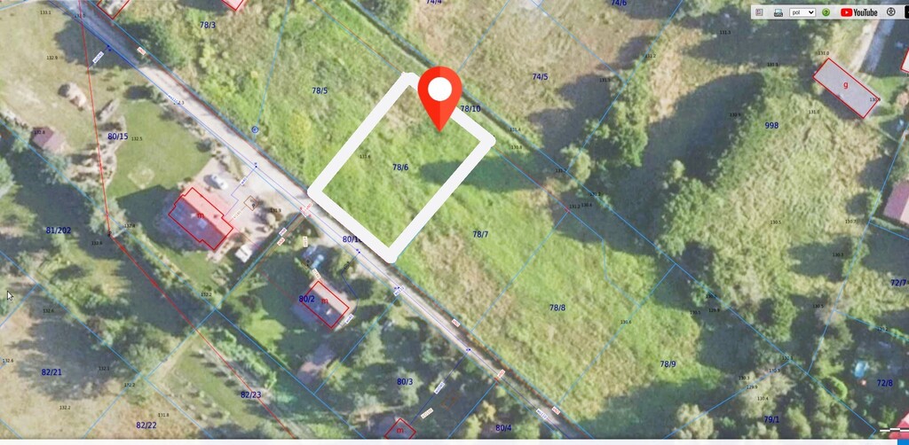 Działka budowlana 10ar- Jary- Gmina Oborniki Śl.