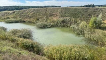 Nieczynna kopalnia piasku, okolice Milicza