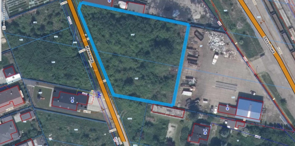 Działki budowlane 32ary blisko centrum