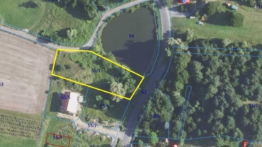 Wyjątkowa działka budowlana z własnym stawem Gola