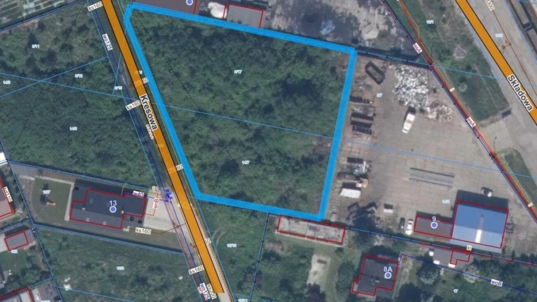 Działki budowlane 32ary blisko centrum