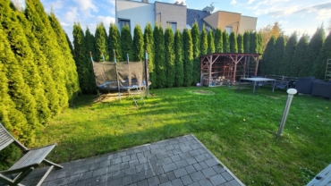 Mieszkanie dwupoziomowe z dużym ogrodem| kominek