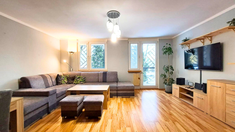 2 pokoje | 56,3 m² | Gaj | balkon | rozkład