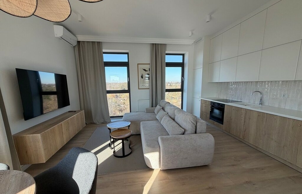 Nowoczesne- 3 pokoje, 2 tarasy, widok na park