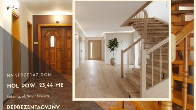 biznes + dom | 15 min od Wrocławia | Lutynia