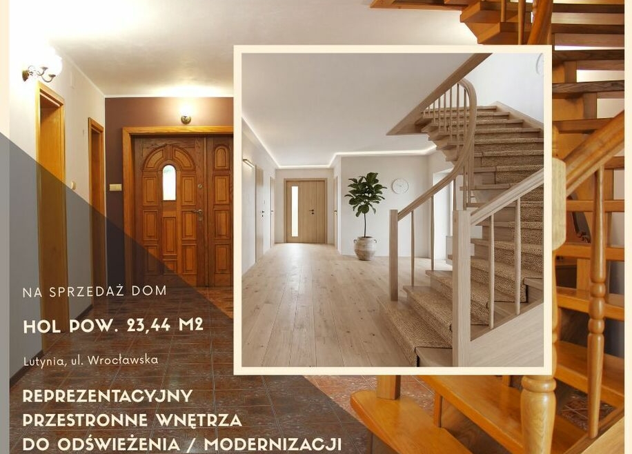 biznes + dom | 15 min od Wrocławia | Lutynia