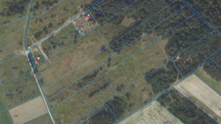 Duża działka budowlana | mpzp