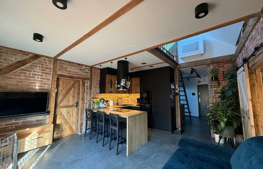 Wyjątkowe mieszkanie z ogrodem