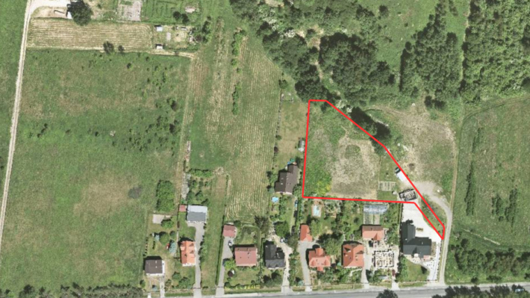 Działka budowlana z potencjałem inwestycyjnym MPZP