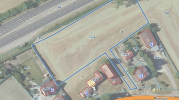 Działka usługowo-mieszkaniowa 4636 m2  Borowa