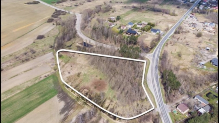 Duża działka budowlana | mpzp