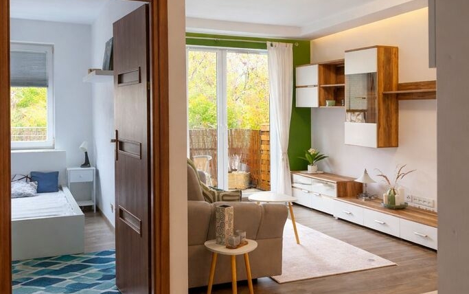 Nowoczesne 2 pokoje z balkonem | Di Trevi