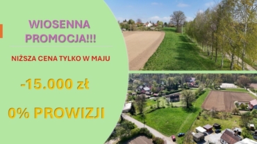Działka inwestycyjna * 4600m2 * powiat strzeliński