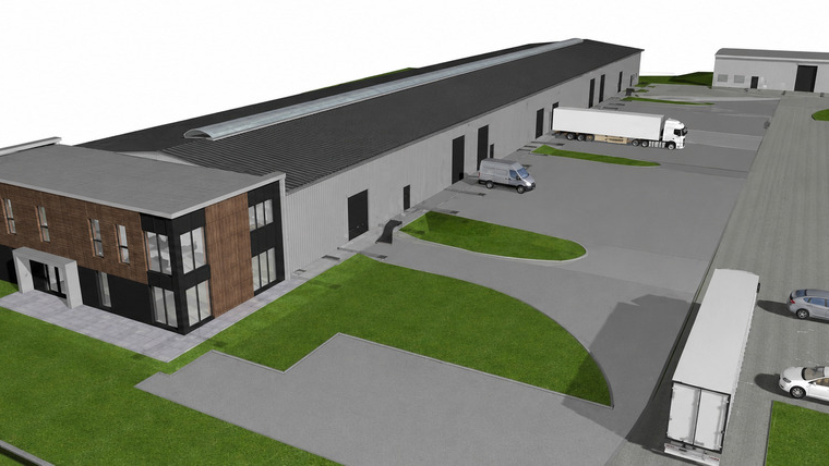 Nowoczesny kompleks hal magazynowych | Szymanów