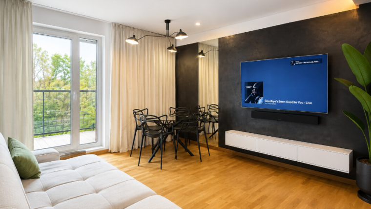 85 m² Premium | 4 balkony | Widok na Odrę