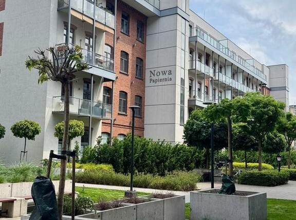 3 pokoje | 58,41 m² | 2 balkony | Nowa Papiernia |