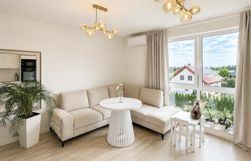 Wysoki standard | Dwupoziomowe mieszkanie | Mirków