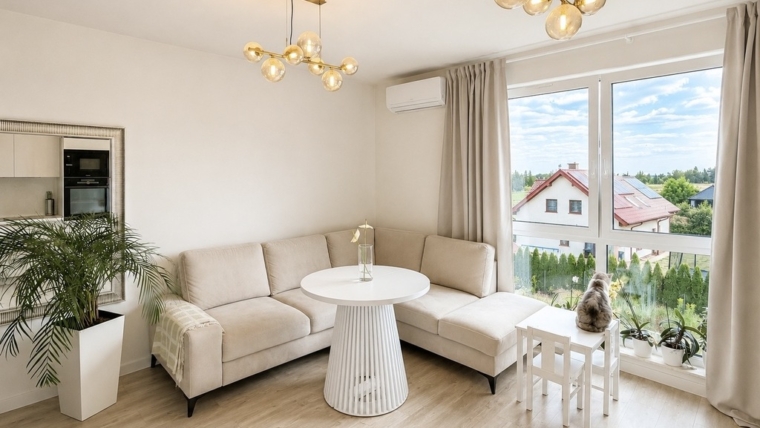 Wysoki standard | Dwupoziomowe mieszkanie | Mirków