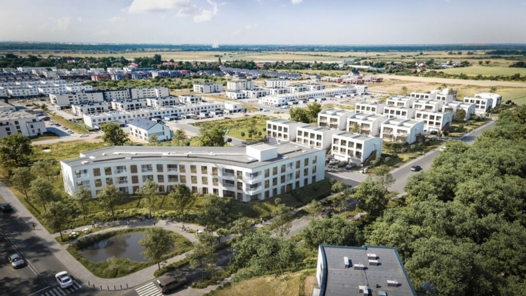 3 pokoje | 52,81 m² | balkon 5,45 m² | garaż podziemny