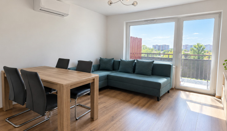 3 pokoje z klimatyzacją | Balkon | Olimpia Port