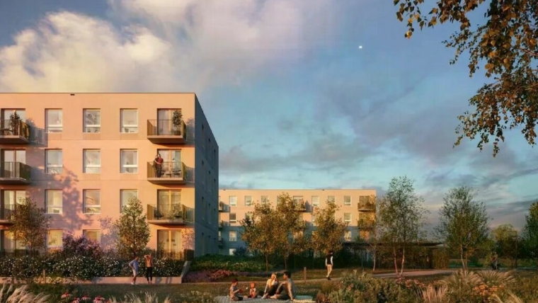Nowe mieszkanie 3 pokoje, 54,51 m² – Iwiny