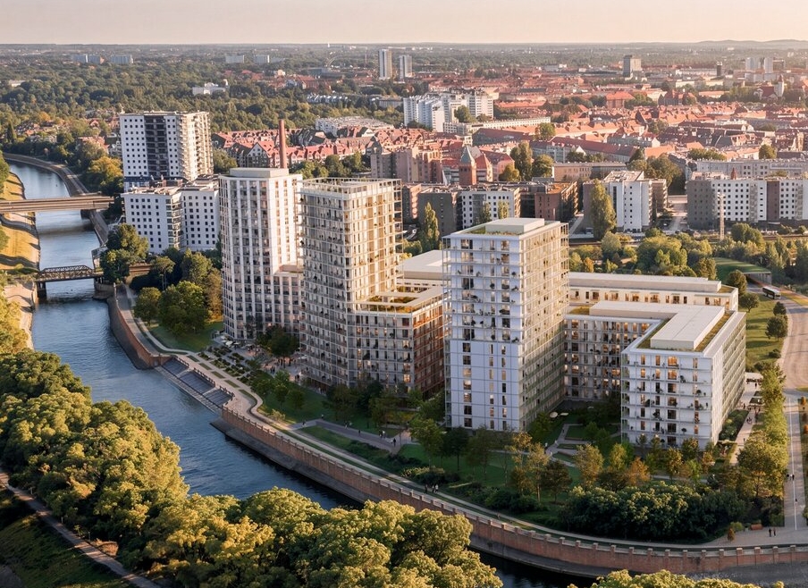 2 pokojowe mieszkanie nad Odrą